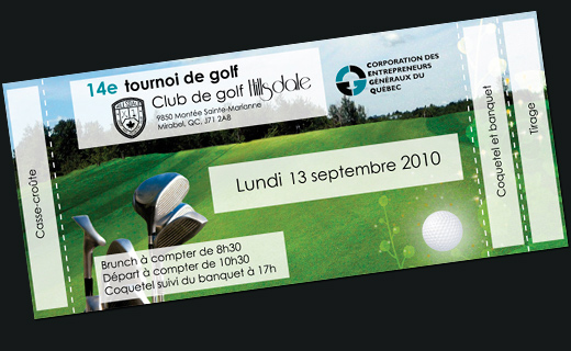 Infographie : Billet Golf CEGQ